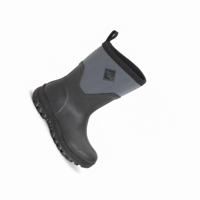 Black Grey Muck Arctic Sport II Women's Wide Calf Boots | CA[DJK316]